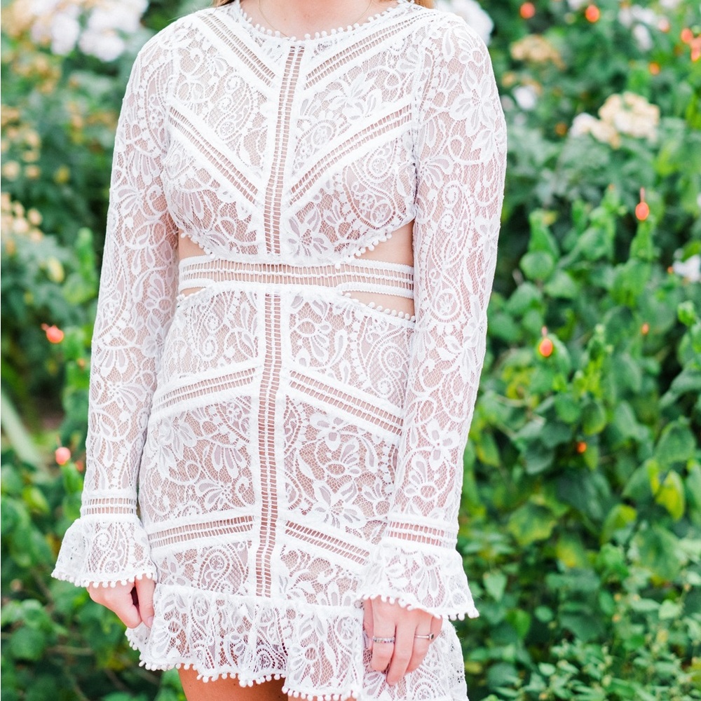 For Love & Lemons
Emerie Cutout Dress